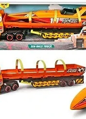 Dickie toys sesli ve ışıklı tır 41 cm - Görsel 3