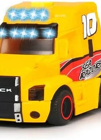 Dickie toys sesli ve ışıklı tır 41 cm - Görsel 4