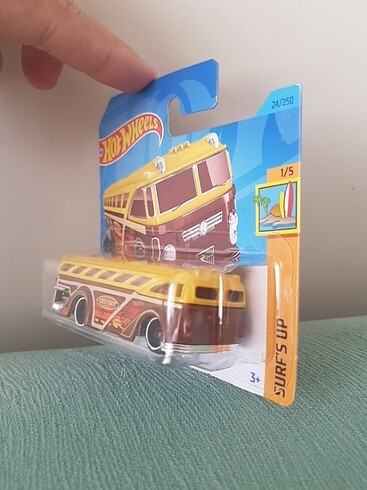 Hot wheels surfin school bus - Görsel 2