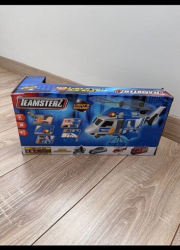 Teamsterz Sesli Ve Işıklı Polis Helikopteri - Görsel 3