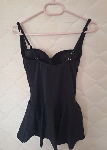 Drapeli Siyah Mini Gotik Mayo - Görsel 2