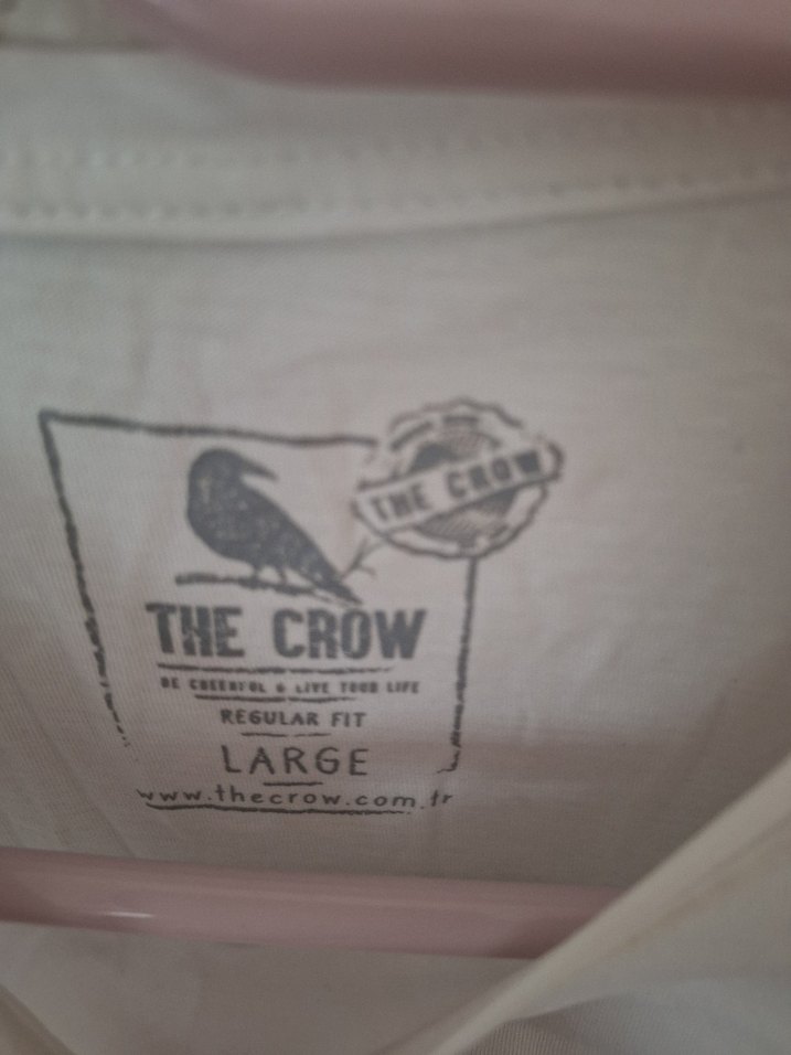 Beyaz Baskılı Biker unisex Tişört - Görsel 2