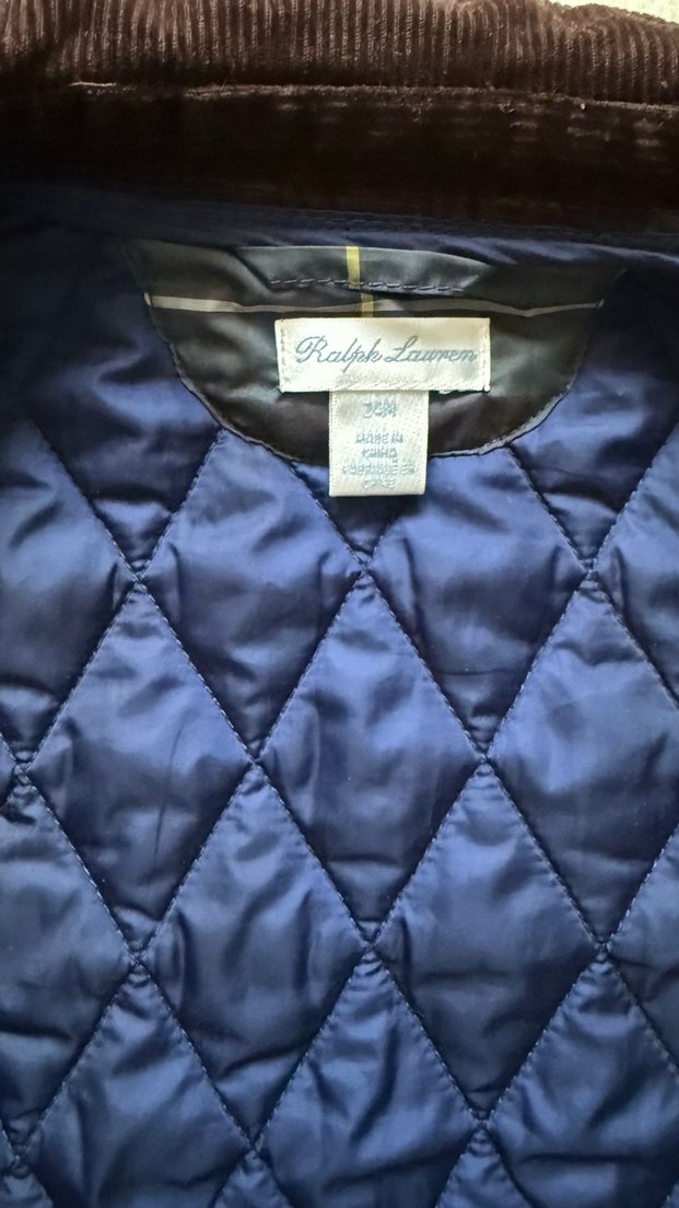 Ralph lauren Erkek Çocuk Düğmeli Kareli Mont - Görsel 2