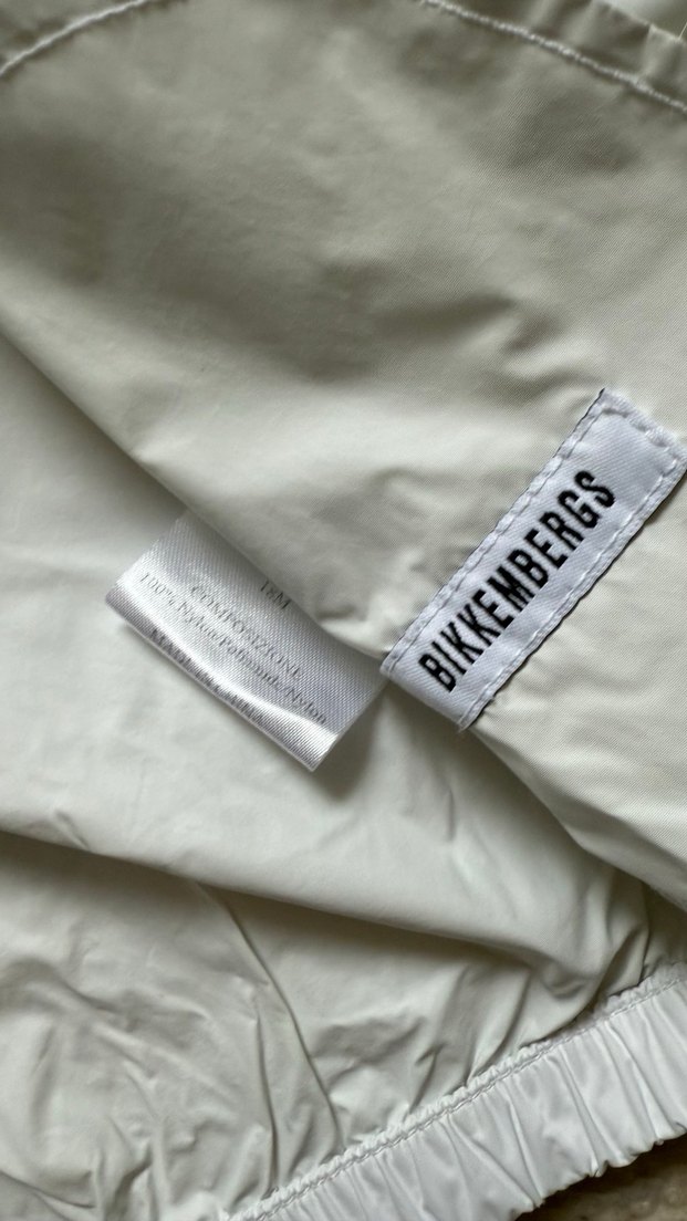 Bikkembergs Beyaz Erkek Çocuk Yağmurluk - Görsel 2