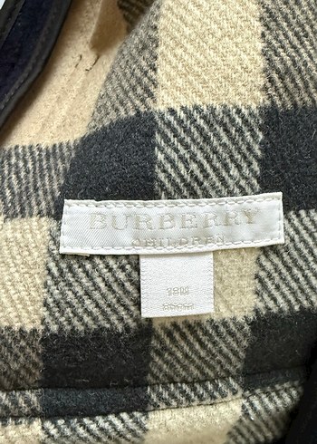 Burberry Lacivert Kapüşonlu Erkek Çocuk Kaban - Görsel 5