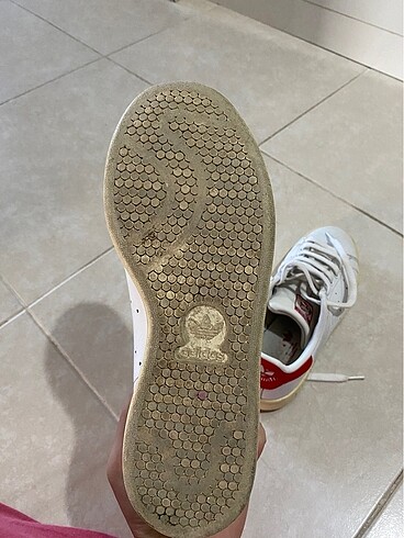 39 Beden beyaz Renk Adidas Spor Ayakkabı
