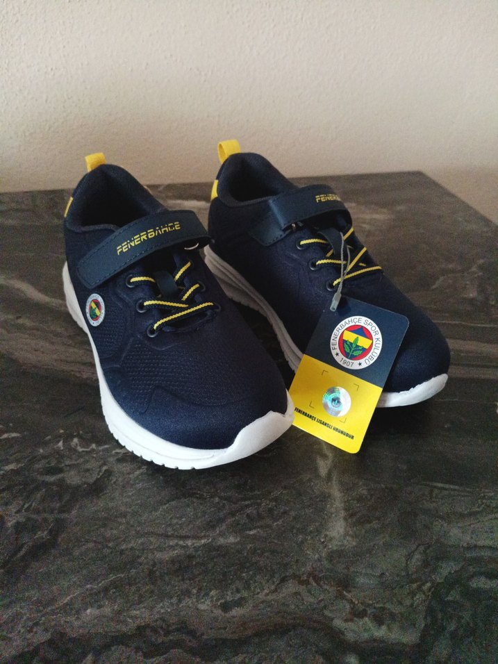 Renkli Erkek Çocuk Spor Ayakkabı taraftar - Görsel 4