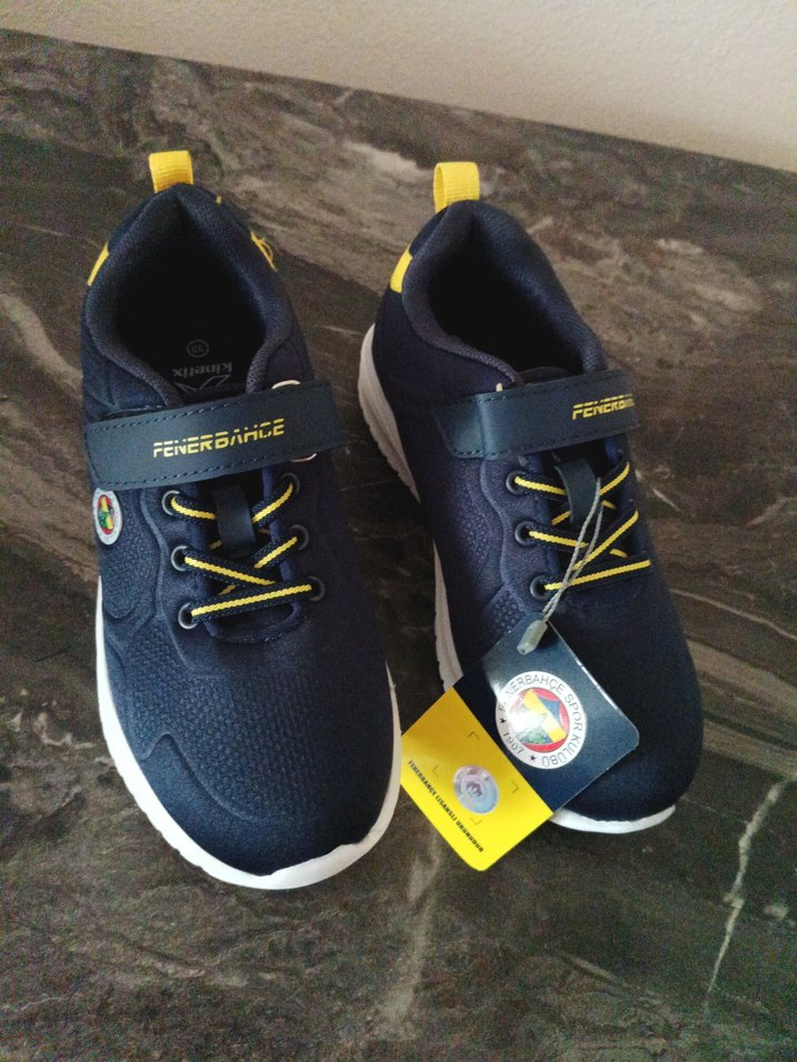 Renkli Erkek Çocuk Spor Ayakkabı taraftar - Görsel 5