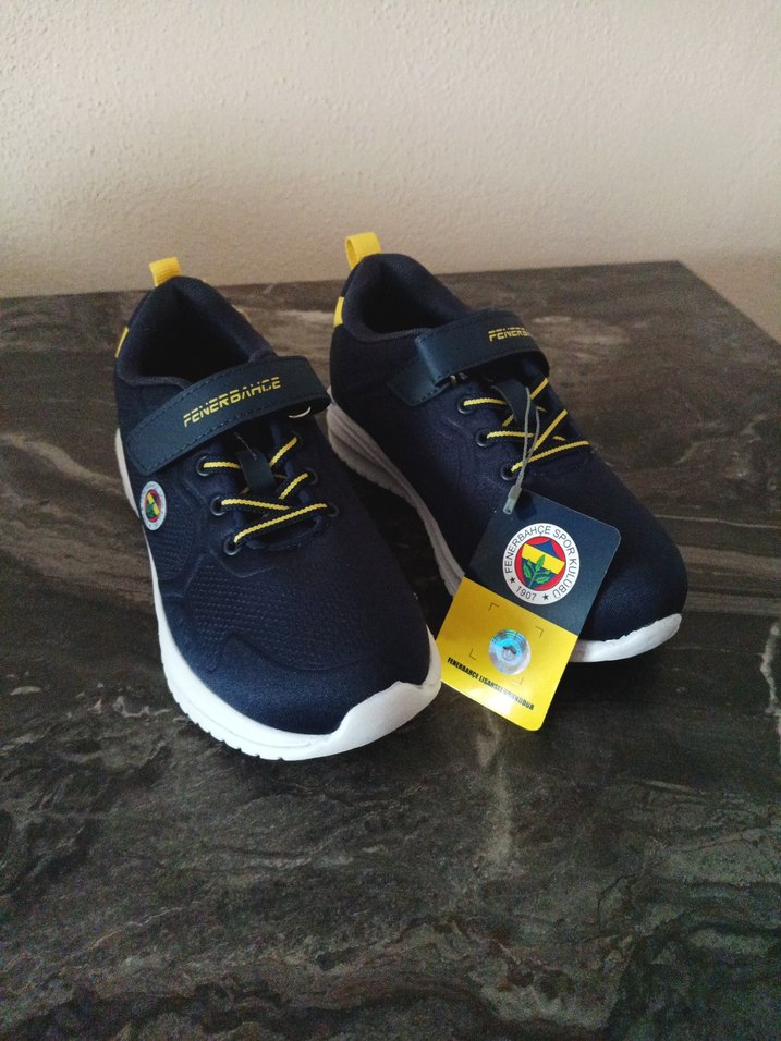 Renkli Erkek Çocuk Spor Ayakkabı taraftar - Görsel 3