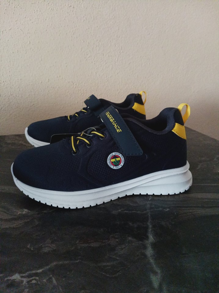 Renkli Erkek Çocuk Spor Ayakkabı taraftar - Görsel 2