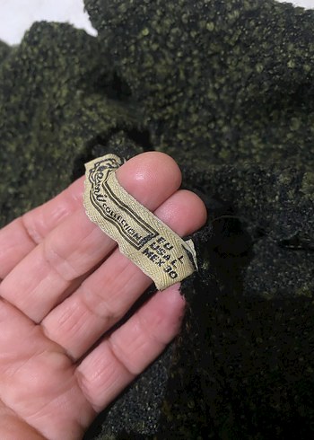 Uzun Kollu Haki Triko Kadın Hırka - Görsel 3