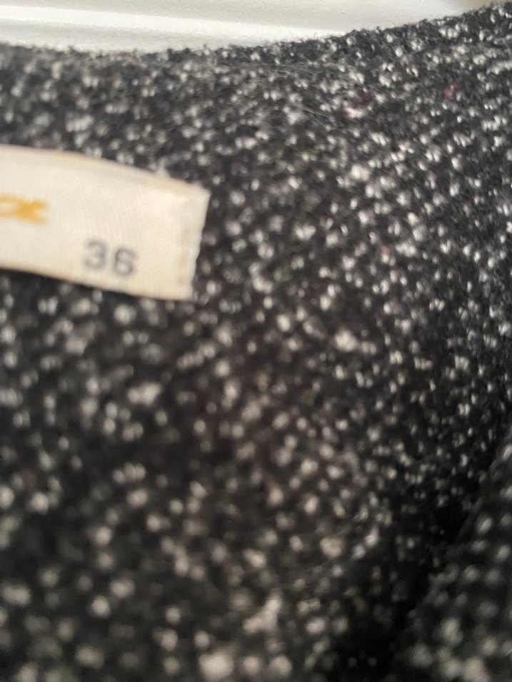 Düğmeli Gri Midi - Görsel 4