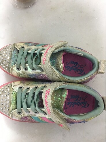 28 Beden çeşitli Renk Kız çocuk ayakkabı skechers