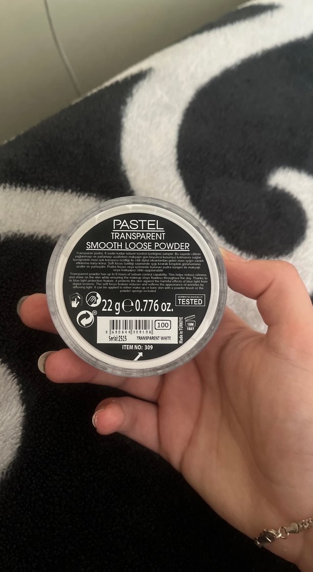 Pastel Transparan pudra - Görsel 2