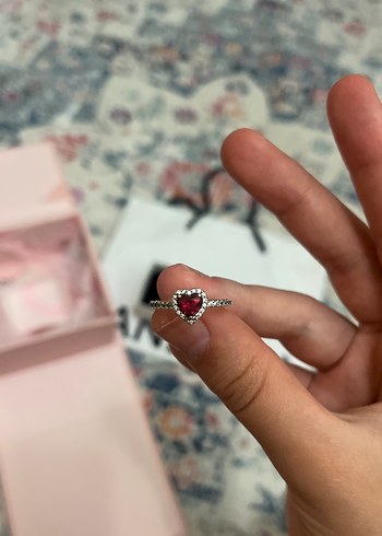 Pandora Gümüş Yüzük - Görsel 13