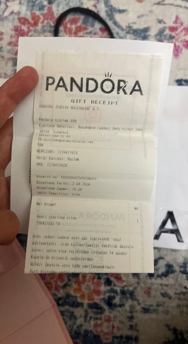 Pandora Gümüş Yüzük - Görsel 4