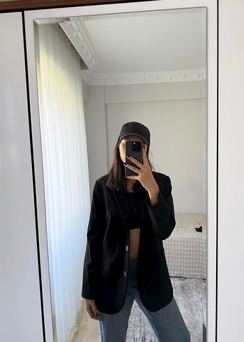 m Beden siyah Renk Blazer Ceket