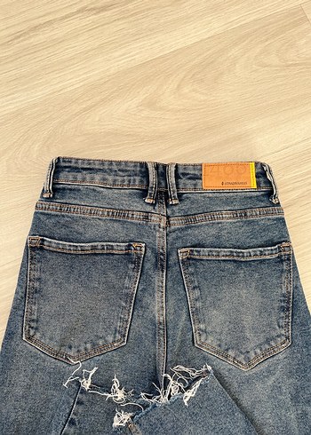 xs Beden mavi Renk Stradivarius jean