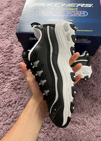 38 Beden siyah Renk Skechers Dlites Black