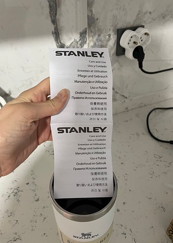 Stanley Beyaz Termos Matara 900 ml - Görsel 5