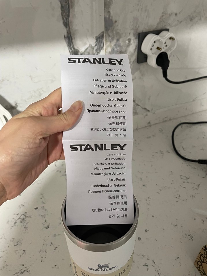 Stanley Beyaz Termos Matara 900 ml - Görsel 5