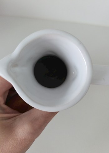 Beyaz Seramik yağdanlık - Görsel 3