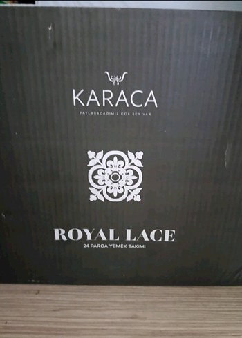 karaca royal lace 6 kişilik yemek takımı - Görsel 4