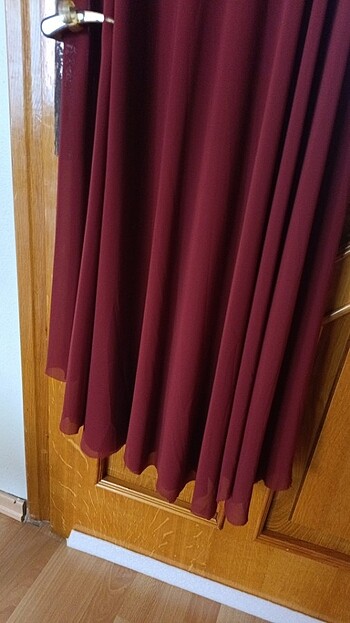38 Beden bordo Renk Elbise