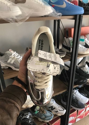 adidas x Wales Bonner Samba Silver - Görsel 3