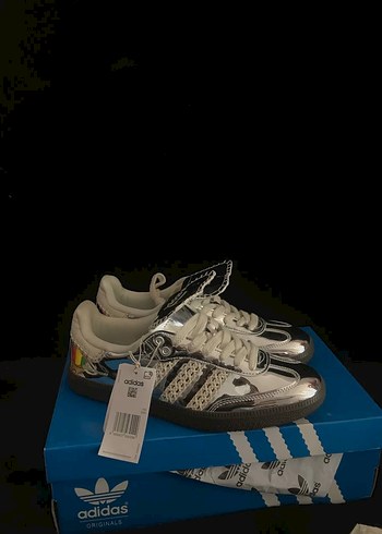 adidas x Wales Bonner Samba Silver - Görsel 9