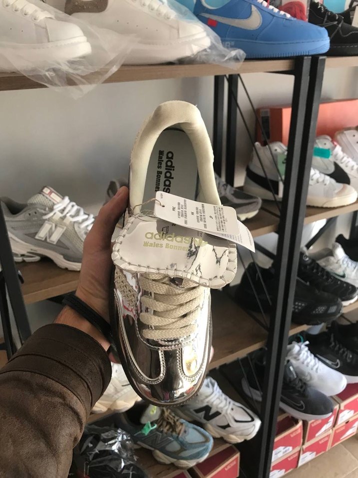 adidas x Wales Bonner Samba Silver - Görsel 3