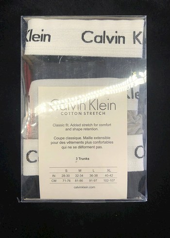 xl Beden 3 lü paket boxer