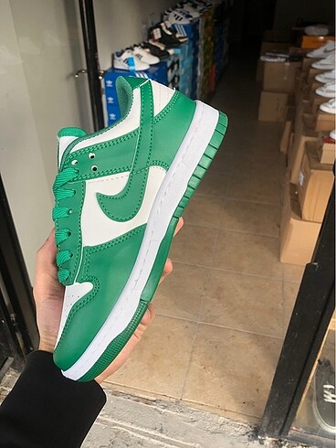 37 Beden yeşil Renk Nike Dunk