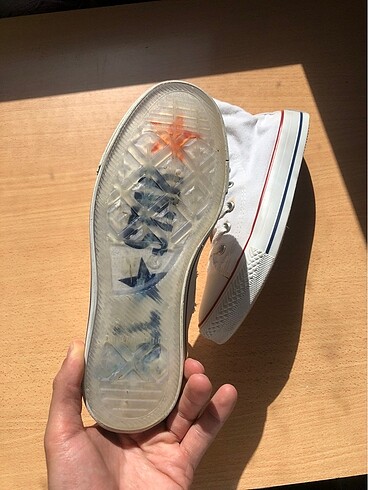 40 Beden Converse All Star Beyaz İthal