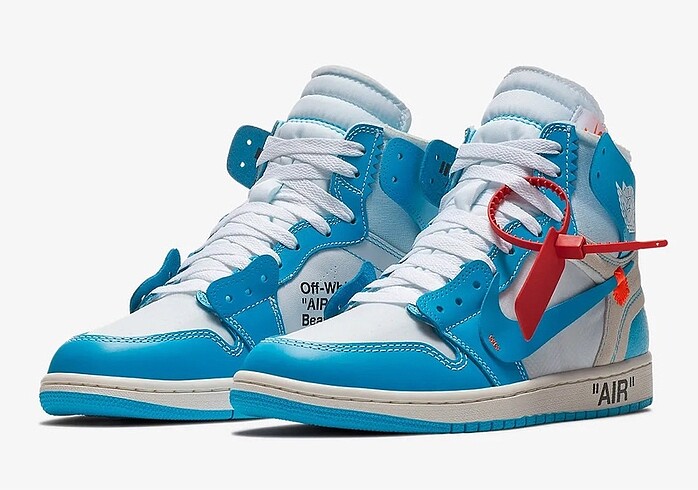 Nike OFF WHITE x Air Jordan 1 ?UNC?