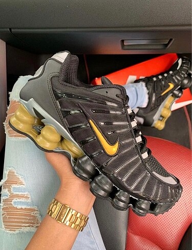 Nike Shox TL Neymar Jr Black Gold