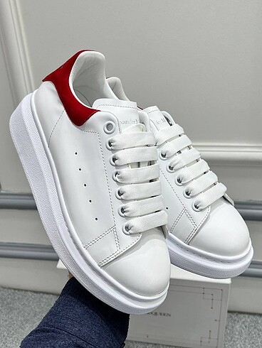Alexander McQueen Alexander McQueen White Red