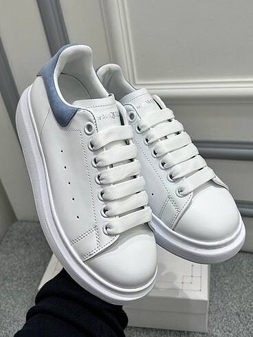 Alexander McQueen White Blue