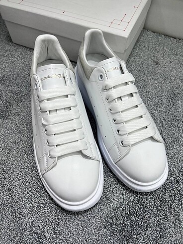 Alexander McQueen White Grey