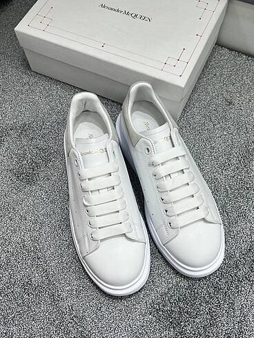 Alexander McQueen White Grey