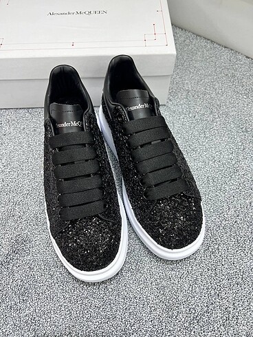 Alexander McQueen Alexander McQueen Black White with Glitter