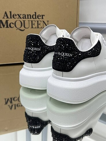 37 Beden beyaz Renk Alexander McQueen White White with Glitter