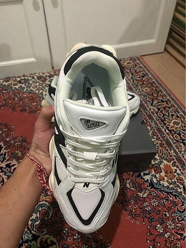 43 Beden beyaz Renk NEW BALANCE 9060 White Black