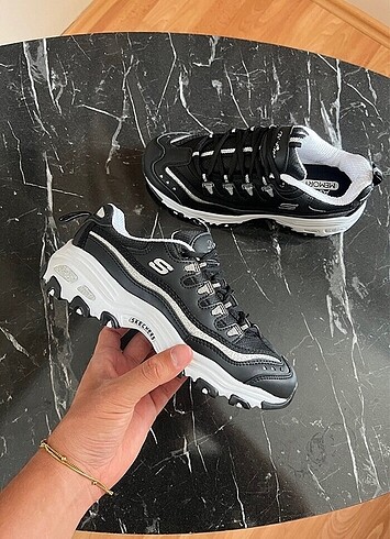 Skechers Siyah Simli