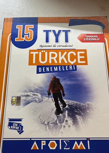 15 TYT Türkçe Denemeleri - Apotemi