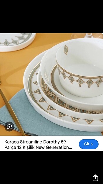  Beden Karaca Doroty Kase