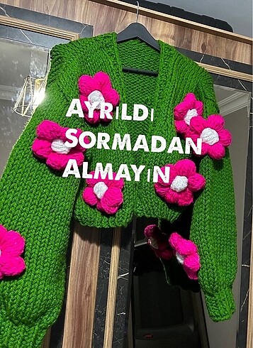 Papatya Crop Hırka