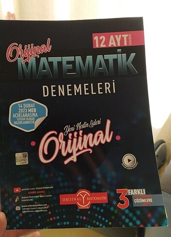 Ayt matematik denemesi