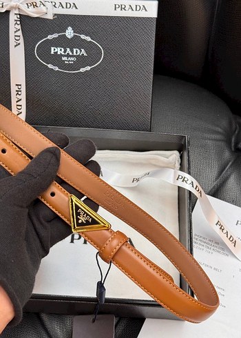Prada Prada Deri Kadın Kemer