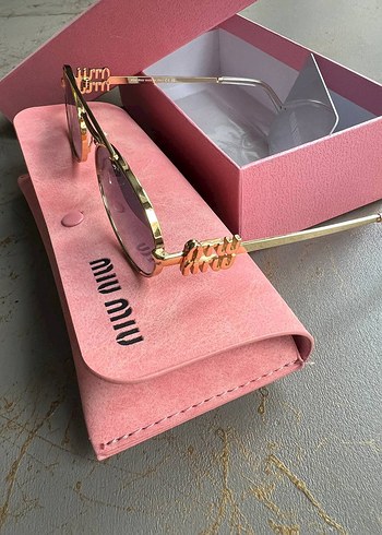 Beden altın Renk Miu Miu SUNGLASSES